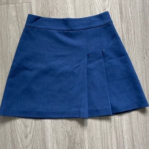 Blue Alice and Olivia pleated skirt